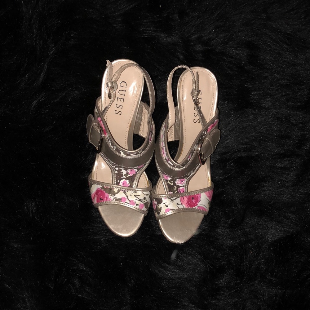 Floral heels